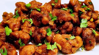 Honey Garlic Cauliflower recipe | Cauliflower recipes | Indo Chinese Starter | Honey Chilli Gobi