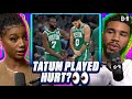 Tatum Reveals He Was Hurt During Playoffs 🤯