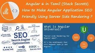 Angular 6 | Angular Universal: server-side rendering | Tamil | #StackSecrets