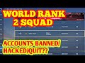 World No. 2 Squad IMPZ Accounts Inactive? Big Announcement| Name Card Winner!