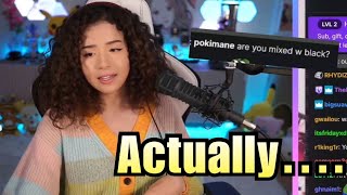 Poki Reacts to a Question About Her Race