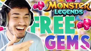 Monster Legends: How To Get GEMS For FREE! | The BEST Ways! 2022-2023