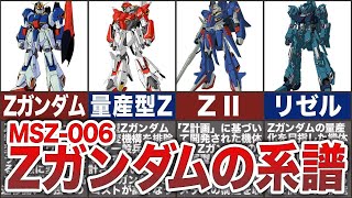 【MSZ-006】Zガンダムの進化を解説！開発の歴史とその裏側に迫る！