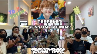 KEPELET SENYUM JAEMIN!! M/V REACTION NCT DREAM 엔시티 드림 - BEATBOX