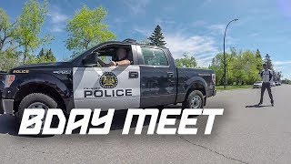 Cops drive by our meet twice... + DSG BIRTHDAY + MEETUP