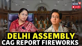 CAG Report Tabled In Delhi Assembly  | CAG Report: Rs 2,002-cr Loss To Delhi..| Rekha vs Atishi N18G