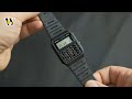 The iconic Casio Calculator watch - a MUST for every geek