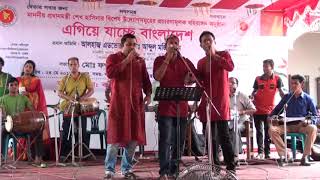 Pran Kande Mon Kandere Kande Amar Hiya l Lovely Deb l Live Stage Show | Bangla Stage Song