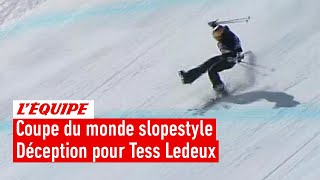 Ski freestyle - Après son titre mondial, Tess Ledeux 5e à Tignes en Coupe du monde de slopestyle