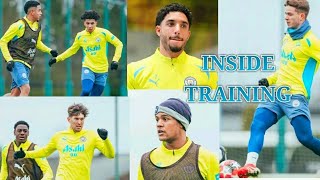 Man City Inside Training 🔥 Ucl Next ☑️ Marmoush, Stones, Foden, Haaland And De Bruyne