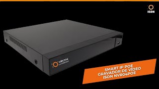 ENREGISTREUR VIDÉO INTELLIGENT IP POE ISON-NVR04POE