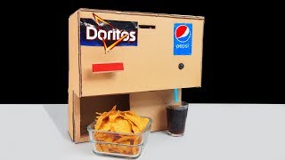 How to Make Doritos Chips Vending Machine and Pepsi Fountain Machine