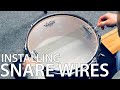 Installing Snare Wires