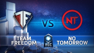 HGC NA Phase 1 - Game 1 - No Tomorrow vs Team Freedom