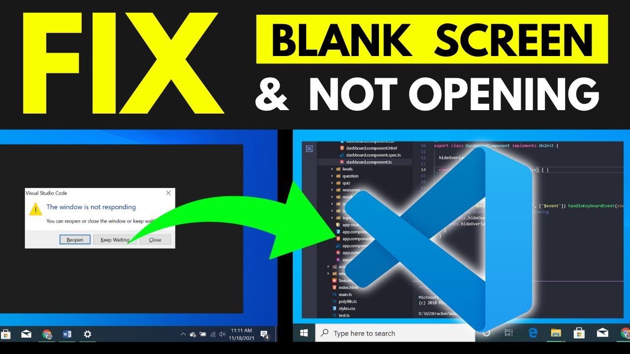 Vs Code Appearing Blank Screen When Launching How To Fix Vs Code