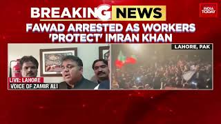 Trouble Mounts For PTI In  Pakistan ,PTI Workers Throng To Ensure Imran's Security