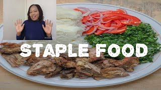 This FOOD is found in every Kitchen/The Simplest Staple food to make/How to prepare Kenyan main dish