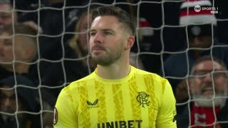 Jack Butland Own Goal vs Man United,Manchester United vs Rangers (2-1) All Goals and Highlight