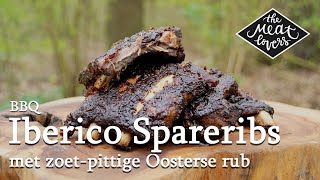 Iberico Spareribs met Zoet-pittige Oosterse Rub | Jonathan Zandbergen | The Meatlovers