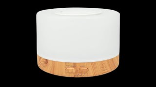 Difusor Aromatizador Umidificador de Ar Ultrassônico Purificador Aroma Difusor Portátil Led 7 Cores