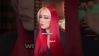 How red hair fades (@red_velvett)