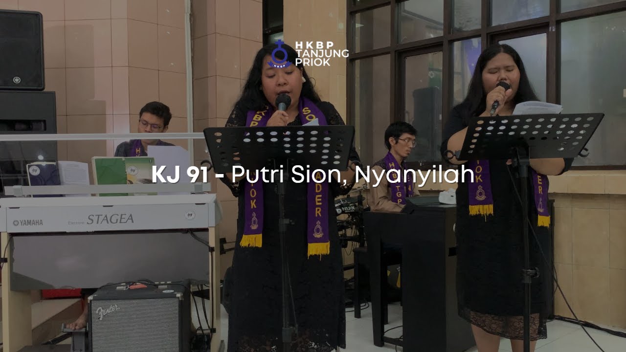 KJ 91 - Putri Sion, Nyanyilah | Nyanyian Ibadah Minggu Online - YouTube