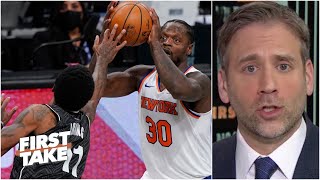 The Knicks were robbed! - Max Kellerman reacts to Nets vs. Knicks | First Take