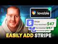 How to QUICKLY Add Stripe Payments to Your Apps (Lovable AI)