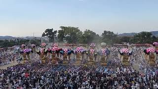 新居浜太鼓祭り 地域の垣根を超えた10台の寄せ太鼓を見てきた!!!　 一回目