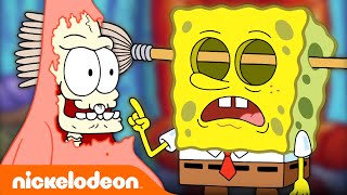 Every Time Someone on SpongeBob Loses A Body Part! | Nickelodeon Cartoon Universe