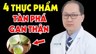 Gan, Thận Hỏng Trước Tuổi 40 Nếu Bạn Cứ CỐ CHẤP Ăn 4 Thực Phẩm Cực Độc này - Thứ 3 Ai Cũng Ăn
