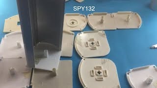 SPY132 Kare Tıpalı Küçük Kutu Sağ Kapak MAVİ PERDE