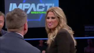 Karen Jarrett Slaps Josh Mathews