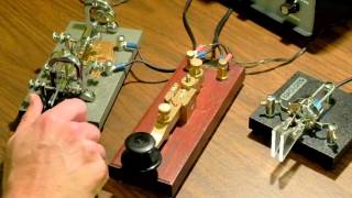 Vibroplex Bug to Electronic Paddle transitions -- Morse Code Keys