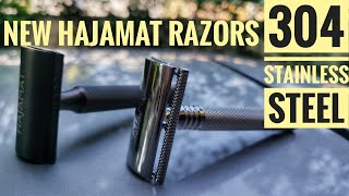 Hajamat Scythe and New DE Razor | Stainless Steel 304