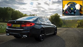 BMW M5 | Forza Horizon 4 | Thrustmaster t80 ferrari 488 gtb edition