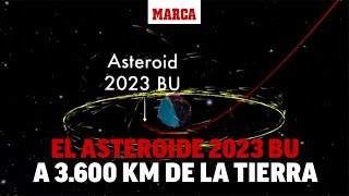 El asteroide 2023 BU, captado acercándose a 3.600 km de la Tierra I MARCA