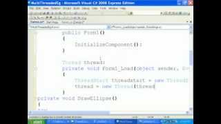 C# (Windows Forms) MultiThreading - Shalvin.flv