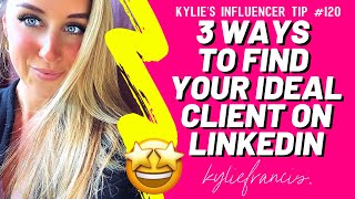 How to Use LinkedIn to Get Clients - LinkedIn Lead Generation (LinkedIn Marketing) // Kylie Francis
