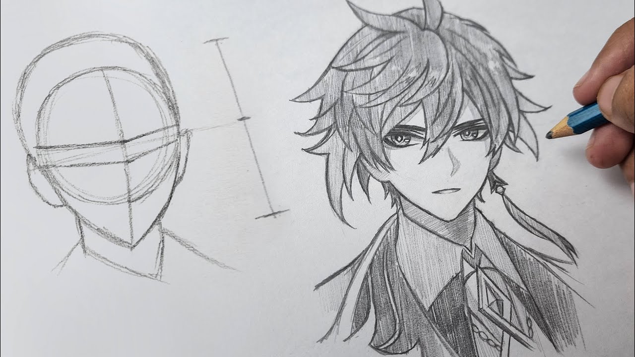 How To Draw Genshin Impact Characters Genshin Impact Artstyle Analysis - How To Draw In Genshin Impact Style