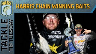 John Garrett's shell bed bait rotation at the Harris Chain