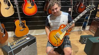 Playing a 1959 Gibson Les Paul with a Marshall 1974x!