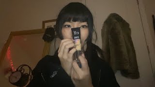 doing your makeup and hair fast-asmr