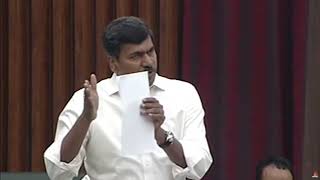 Puttaparthi MLA Duddukunta Sreedhar Reddy on Electricity department || Assembly Day 10