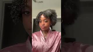 Wash and Go Tutorial, Using One Product Mousse