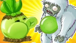 Pea Pod Pvz 2 Vs Treasure Yeti Zomboss In  Plants vs. Zombies 2: Gameplay 2016