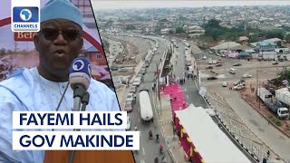 Gov Fayemi Says Development Should Defy Party Lines, Hails Gov Makinde