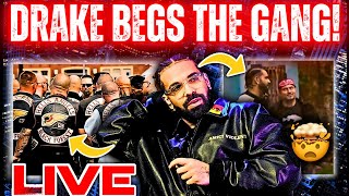 🔴Drake Begs HELLS ANGELS For PROTECTION!|He Has To LEAVE Toronto!|LIVE REACTION!