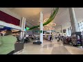 new york’s rochester international airport walking tour 4k