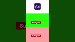 Subscribe YouTube button Animation in After Effects